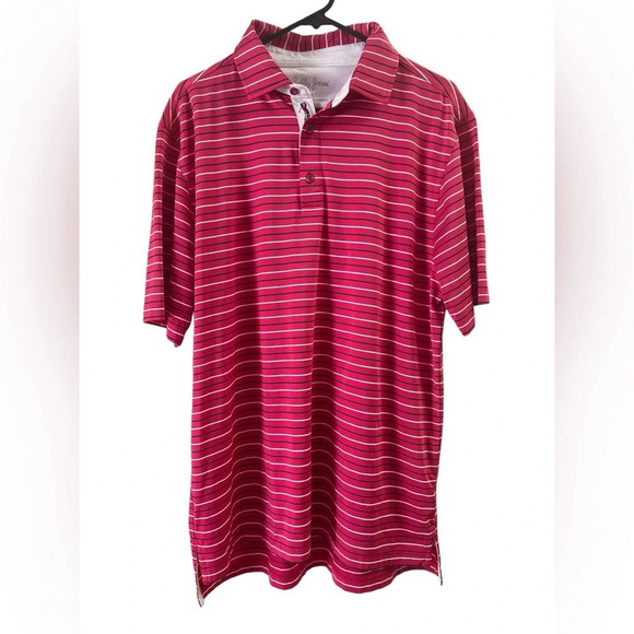 Bobby Jones pink golf polo - Picture 1 of 4
